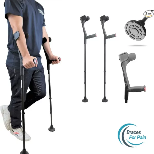 Forearm crutches